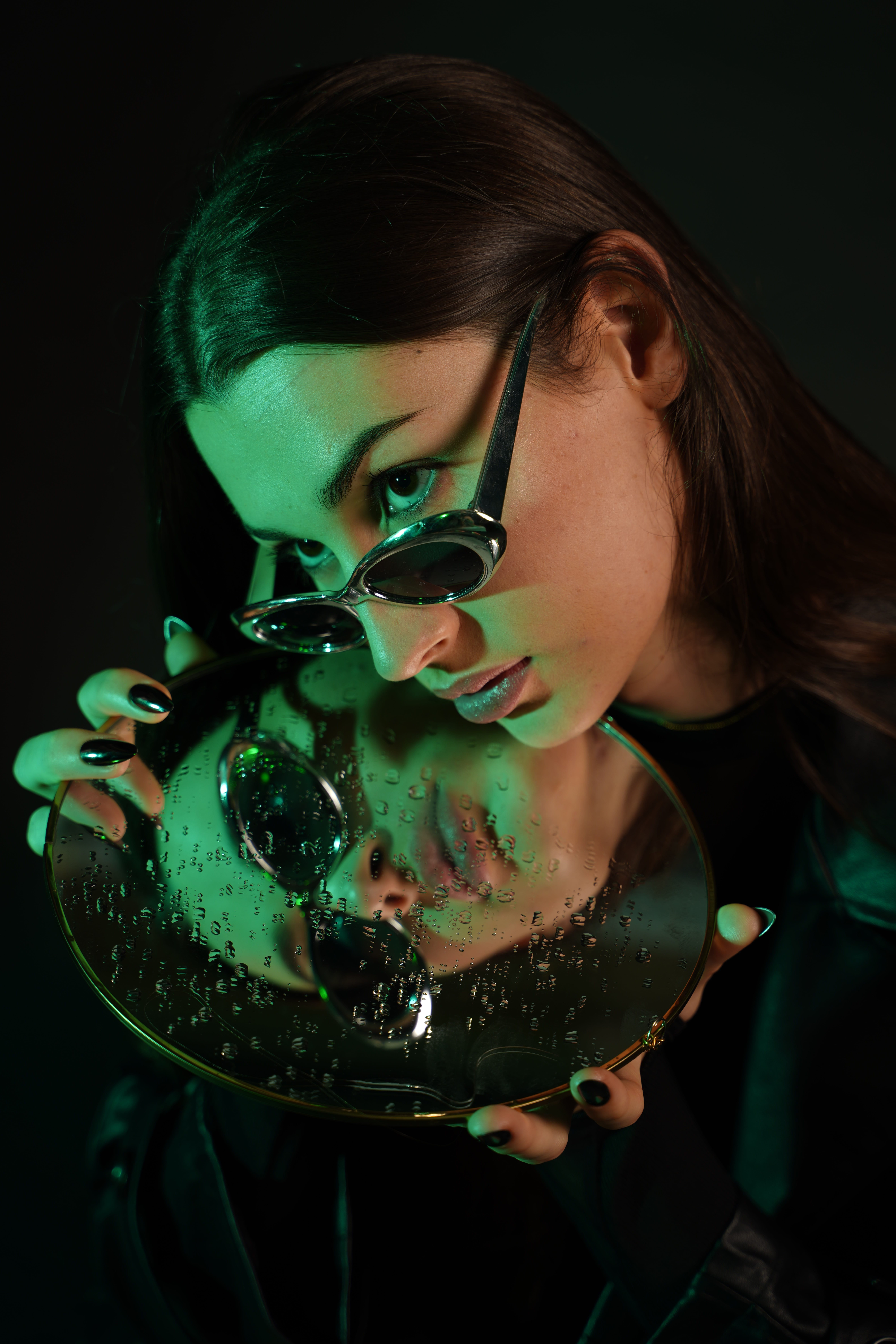 Architecture nocturne — lumières et structures