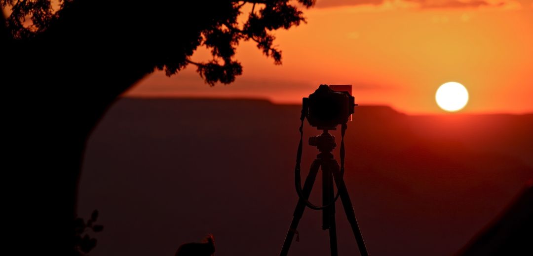Utilisation d'un trépied en photographie de paysage
